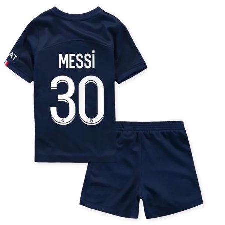 Camisola Paris Saint Germain PSG Lionel Messi 30 Criança Equipamento Principal 2021-22